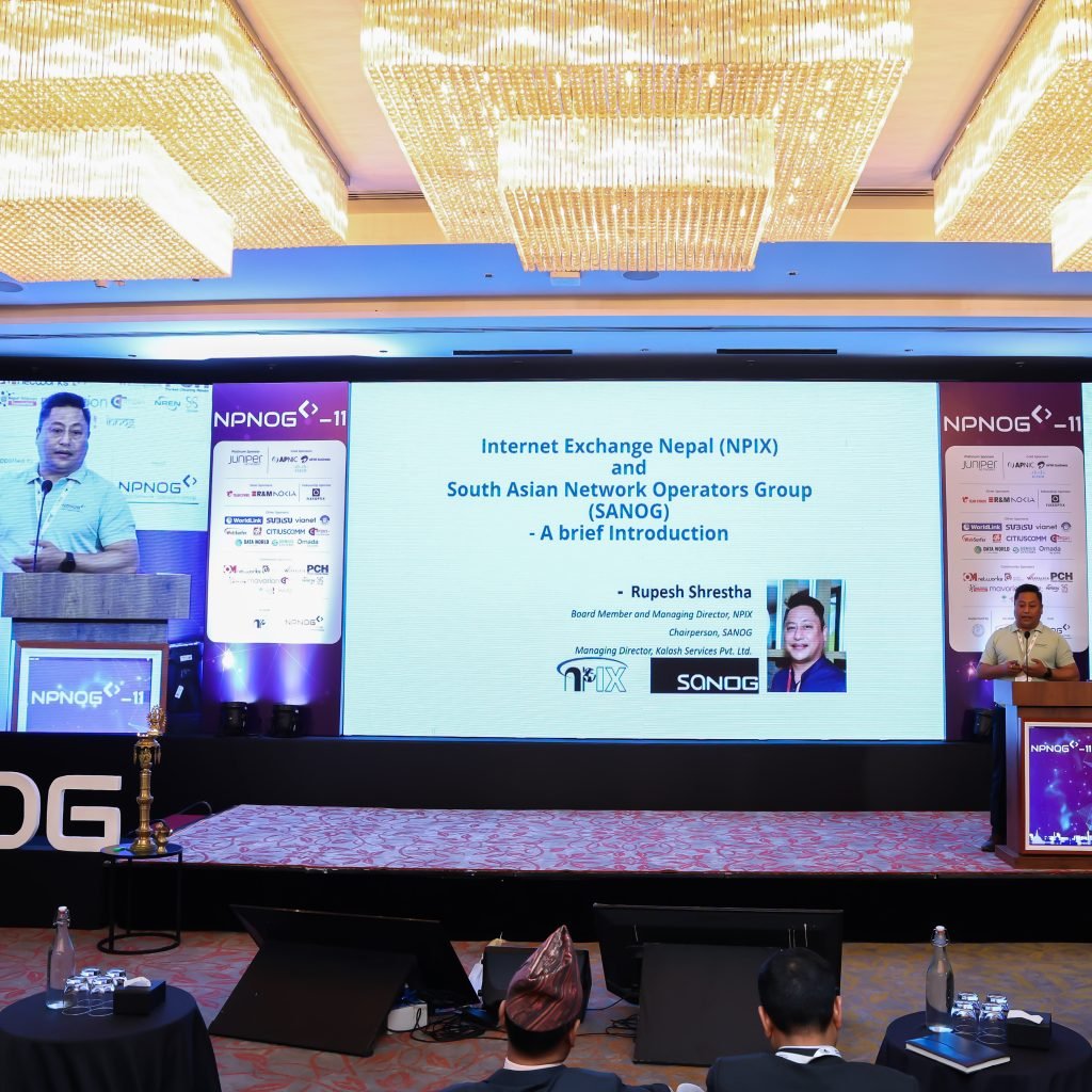 A presentation on NPIX and SANOG