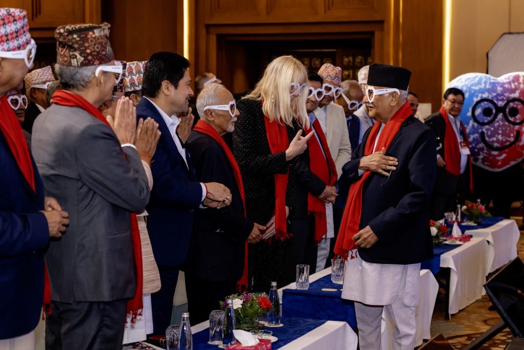 Delegates attending IAPB event in Kathmandu